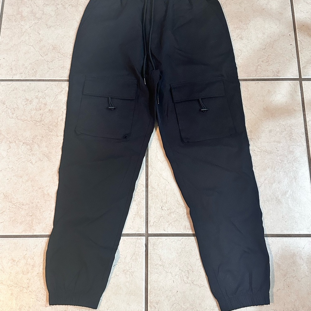 Black Cargo Pants